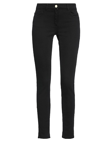 NENETTE Denim pants Black 92% Cotton, 6% Elastomultiester, 2% Elastane