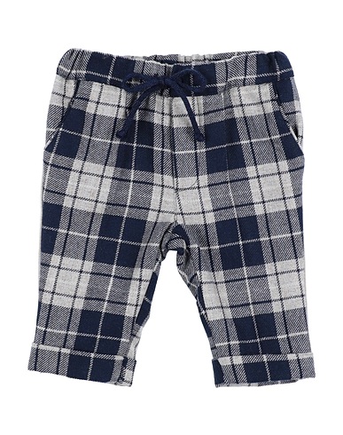 BABY A. BOTTOMWEAR Navy blue 55% Polyester, 45% Wool