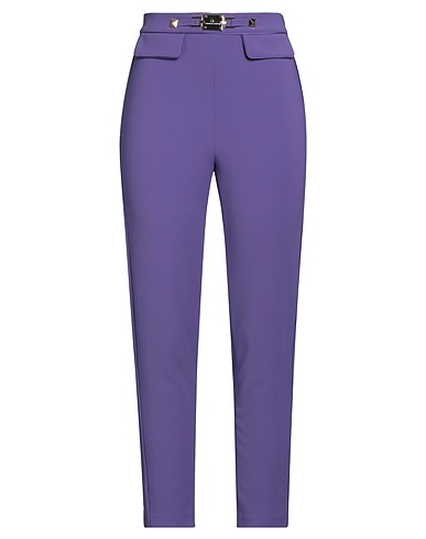 ELISABETTA FRANCHI Pantalone Malva 96% Poliacrilico, 4% Elastan