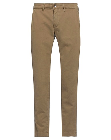 CRUNA Casual trouser Military green 98% Cotton, 2% Elastane