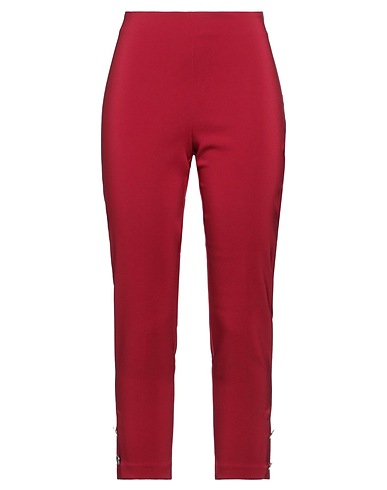 RINASCIMENTO Casual trouser Burgundy 90% Polyester, 10% Elastane
