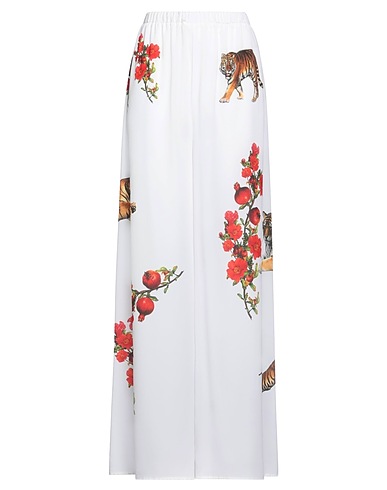 ROCCOBAROCCO Casual trouser White 100% Polyester