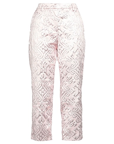 I LOVE MP Casual trouser Light pink 47% Acrylic, 33% Polyester, 11% Polyamide, 9% Other Fibres
