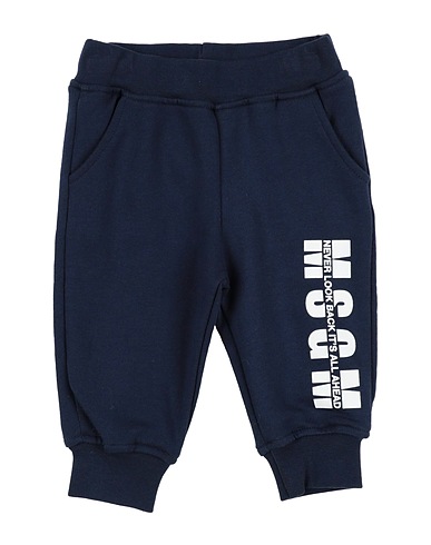 MSGM Casual trouser Navy blue 100% Cotton
