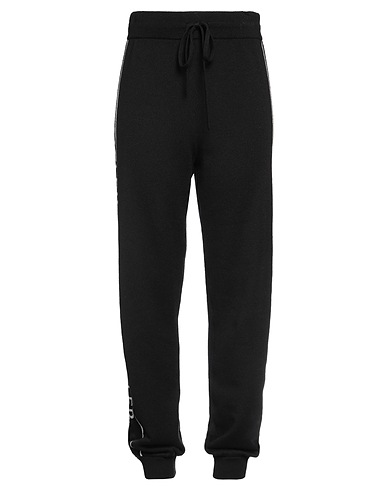 MONCLER Casual trouser Black 100% Virgin Wool