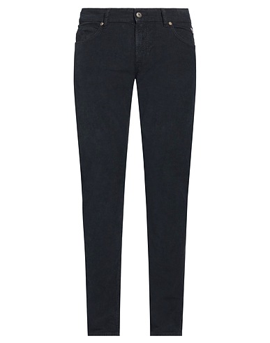 ROŸ ROGER'S Casual pants Midnight blue 97% Cotton, 3% Elastane