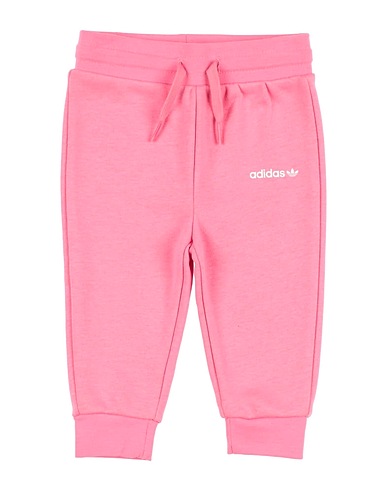 ADIDAS ORIGINALS Casual trouser Pink 70% Cotton, 30% Recycled polyester