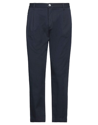 SHAFT Casual trouser Midnight blue 98% Cotton, 2% Elastane