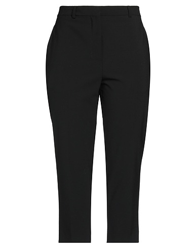 JUCCA Casual trouser Black 53% Polyester, 43% Virgin Wool, 4% Elastane
