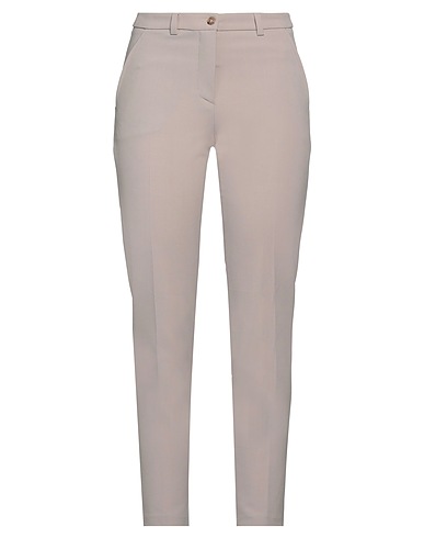 SEVENTY VENEZIA Casual trouser Beige 53% Polyester, 43% Virgin Wool, 4% Elastane