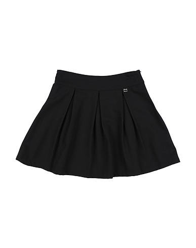 MANILA GRACE Skirt Black 77% Polyester, 18% Viscose, 5% Elastane