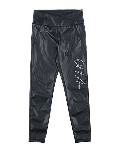 ODI ET AMO Casual trouser Black 95% Polyester, 5% Elastane