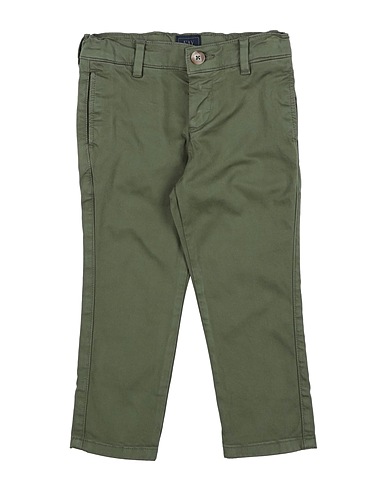 FAY Pantalone JUNIOR Verde militare 97% Cotone, 3% Elastan