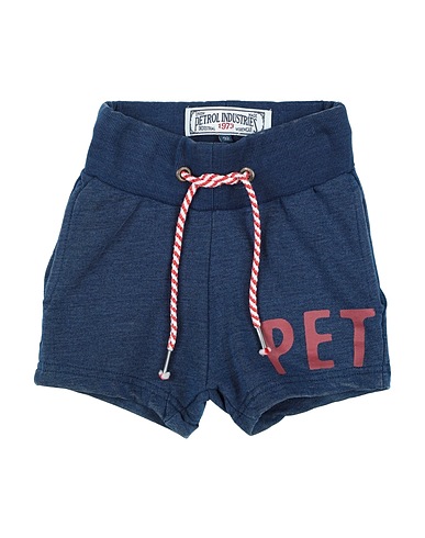 PETROL INDUSTRIES Co. Shorts & Bermuda Blue 100% Cotton