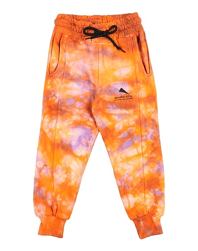 MAUNA KEA Casual trouser Orange 100% Cotton