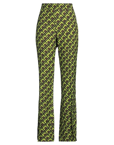 JUCCA Casual trouser Lime green 100% Viscose