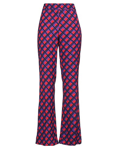 JUCCA Casual pants Purple 100% Viscose
