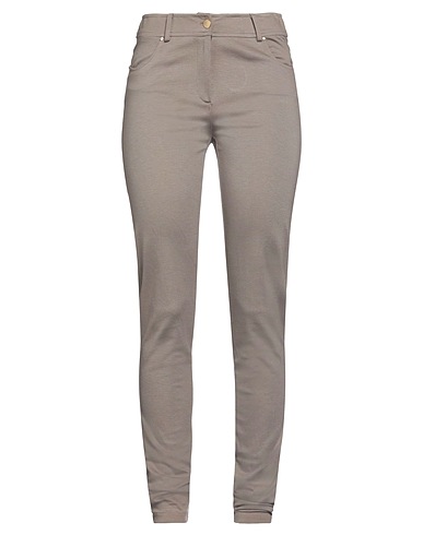 ELEONORA AMADEI Pantalone Tortora 70% Viscosa, 25% Poliammide, 5% Elastan
