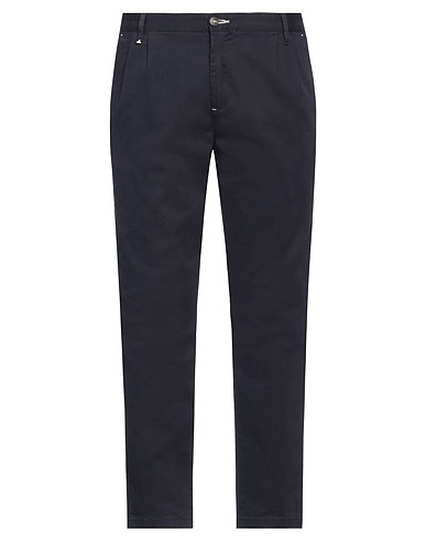 BERNA Casual trouser Midnight blue 98% Cotton, 2% Elastane