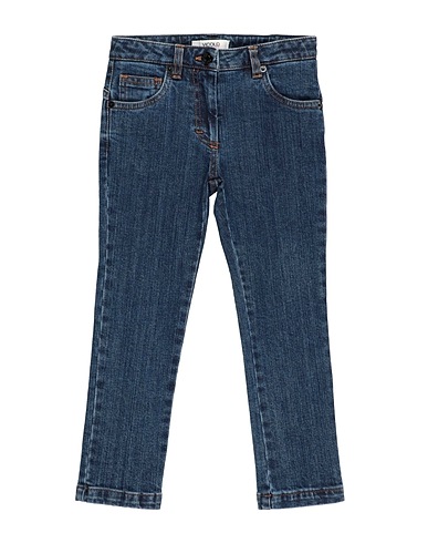 VICOLO Denim trousers Blue 99% Cotton, 1% Elastane
