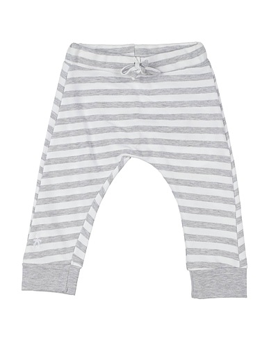 LE BEBÉ Casual trouser Grey 95% Cotton, 5% Elastane