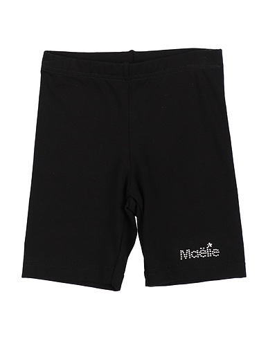 MAËLIE Shorts & Bermuda Black 92% Cotton, 8% Elastane