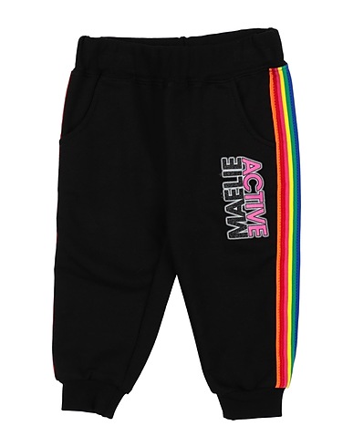 MAËLIE Casual trouser Black 92% Cotton, 8% Elastane