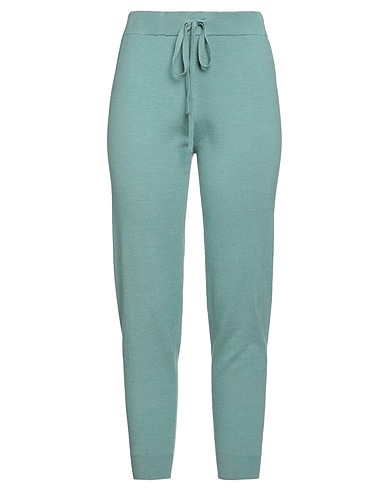 MAJESTIC FILATURES Casual trouser Sage green 80% Organic cotton, 20% Elastane