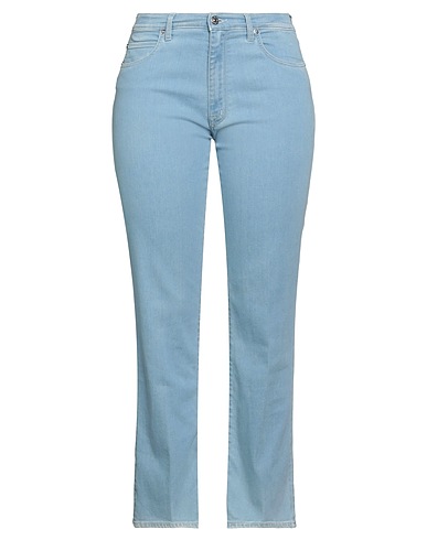 (+) PEOPLE Denim trousers Blue 90% Cotton, 8% Elastomultiester, 2% Elastane