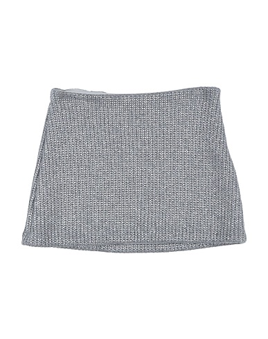IL GUFO Gonna Argento 63% Lana, 23% Poliammide, 10% Cotone, 2% Acrilico, 2% Altre Fibre