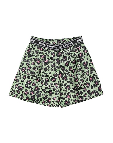 GAëLLE Paris Shorts & Bermudas Säuregrün 86% Polyester, 7% Baumwolle, 7% Andere Fasern