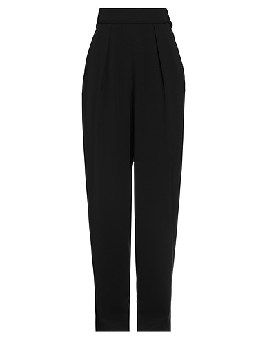 PROENZA SCHOULER Pantalone Nero 70% Triacetato, 30% Poliestere, Viscosa