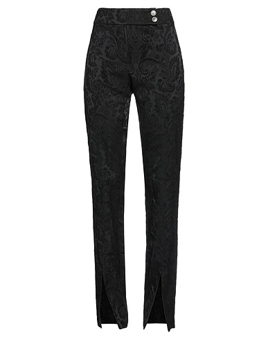 8PM Casual trouser Black 44% Acetate, 35% Polyester, 18% Polyamide, 3% Elastane