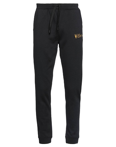 PULP VSION VOICE VBES Pantalone Nero 60% Cotone, 40% Poliestere