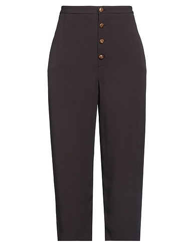 JEJIA Casual trouser Dark brown 79% Acetate, 21% Viscose