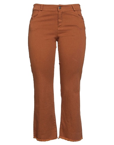MOTEL Bootcut Jeans Brown 97% Cotton, 3% Elastane