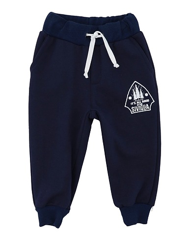 SIVIGLIA WHITE Casual trouser Navy blue 100% Cotton