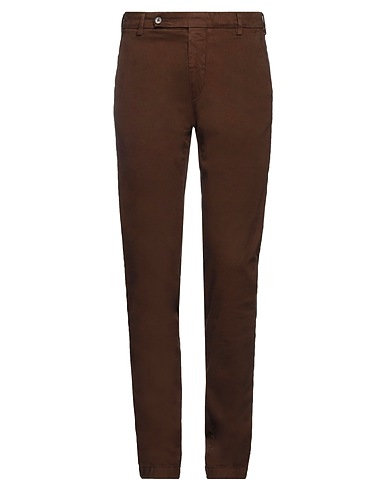 BERWICH Pantalone VISSUTO Marrone 97% Cotone, 3% Elastan