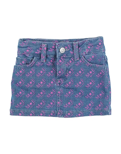 MARC ELLIS Skirt Blue 95% Cotton, 5% Elastane