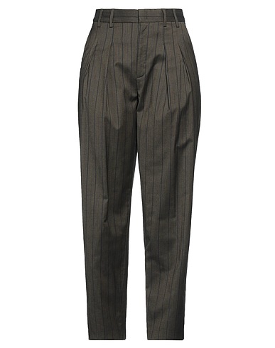 DONDUP Pantalone Verde scuro 37% Cotone, 33% Poliestere, 27% Lana Vergine, 3% Elastan