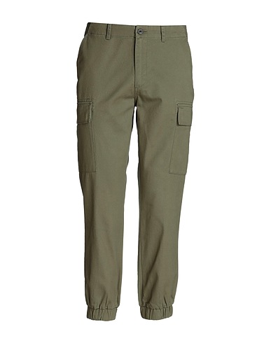 TOPMAN Cargohose Militärgrün 100% Baumwolle