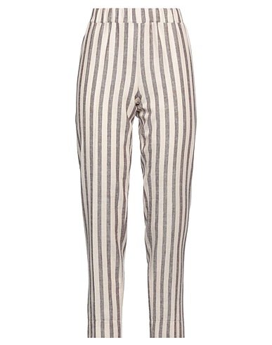 MARIA BELLENTANI Pantalone Beige 55% Viscosa, 45% Lino