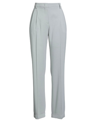 M MISSONI Casual trouser Light grey 97% Viscose, 3% Elastane