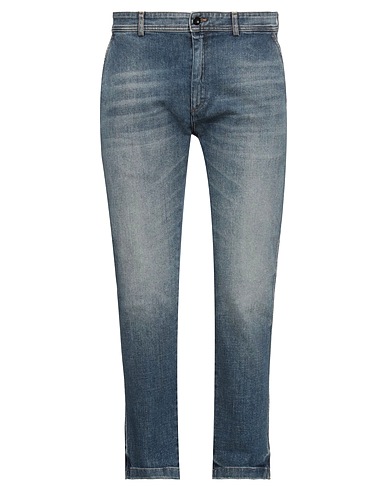 DEPARTMENT 5 Denim trousers Blue 99% Cotton, 1% Elastane