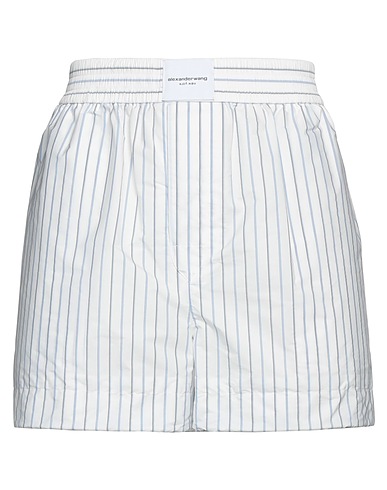 ALEXANDER WANG Shorts & Bermuda White 66% Polyester, 34% Polyamide