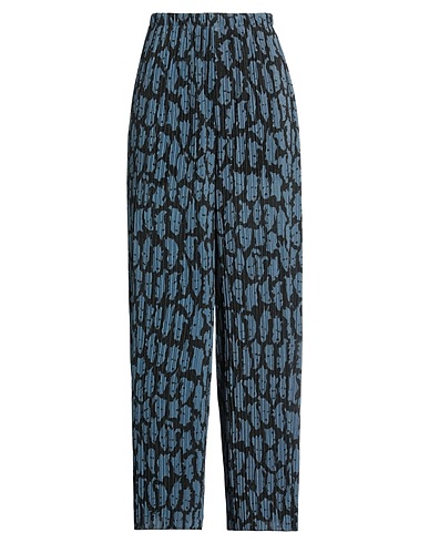 M MISSONI Casual trouser Light blue 50% Polyester, 26% Metal, 24% Polyamide