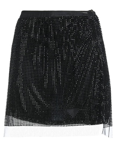 PRADA Mini skirts 60% Cupro, 40% Silk