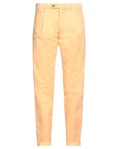 MICHAEL COAL Casual trouser Apricot 98% Cotton, 2% Elastane