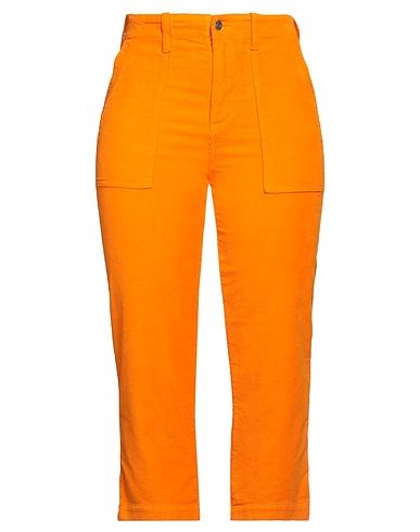 JUCCA Casual trouser Orange 98% Cotton, 2% Elastane