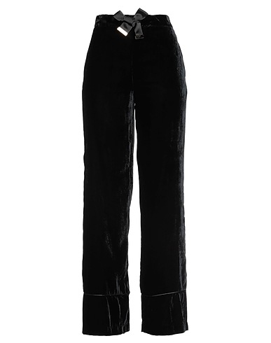 ANNA MOLINARI BLUMARINE Casual pants Black 75% Viscose, 25% Polyamide